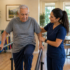 physical therapy session short-term recovery convalescent home Pasadena